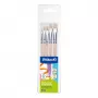 Pelikan Starter Brush Set, 5 šerelių teptukai su medinėmis rankenomis, įvairių dydžių, permatomu dėklu 300008263