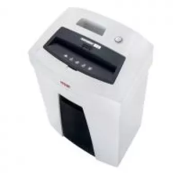 HSM SECURIO C16 dokumentų smulkintuvas su išankstiniu smulkintuvu, P-2 saugumo lygis, 6 mm juostelės, 15-17 lapų, 25 L talpa, juodas 1901111