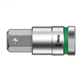 Wera 1/2 colio pavaros šešiakampis antgalis, 19 mm, 60 mm ilgio, laikymo funkcija 05003829001