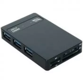 EXSYS EX-1635 USB 3.2 Gen 1 universaalus kortelių skaitytuvas - juodas