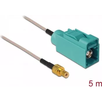 Delock antenos kabelis SMB female į FAKRA Z female RG-316 5 m juodas 88671