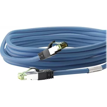 Wentronic Goobay CAT 8.1 tinklo kabelis, S/FTP (PiMF), mėlynas, 5 m, LSZH, varis, 24 AWG 45662