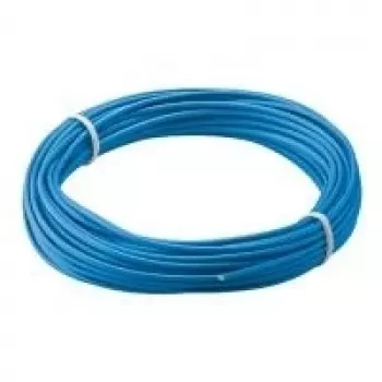 Wentronic Goobay izoliuota daugiasluoksnė viela, mėlyna, 10 m, 1 gysla, 18 x 0,1 mm, 0,14 mm², 26 AWG 55039