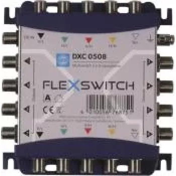 WISI DXC0508 FLEXSWITCH Multiswitch 5-in-8 Cascadable SAT/TERR 76875