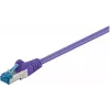 Wentronic Goobay CAT 6a S/FTP tinklo kabelis, RJ45, violetinės spalvos, 3 m, LSZH, varis 93789