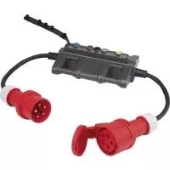 VOLTCRAFT matavimo adapteris CEE kištukas į CEE lizdą DLA-3L 32