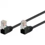 Wentronic 96086 Cat5e U/UTP RJ45 tinklo kabelis, juodas