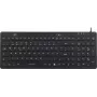 Renkforce IP68 Pramoninis USB Klaviatūra Juoda Apsaugota nuo Išsiliejimo Apsaugota nuo Dulkių (iM-IKB106-BK)