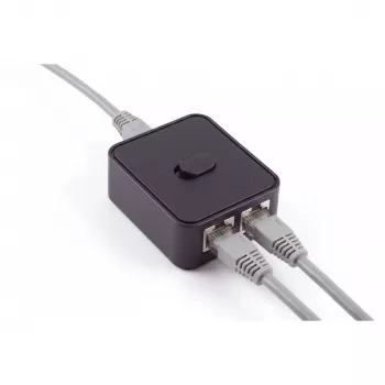 SHIVERPEAKS Rankinis Tinklo Jungiklis, 3-Port, Juodas BS08-01100