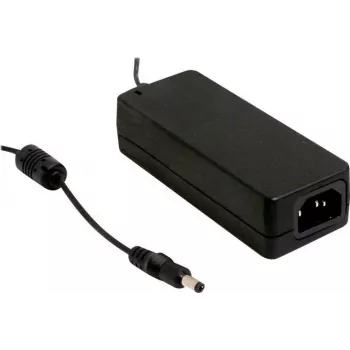 MEAN WELL GST60A48-P1J 60W 48V AC/DC stalinis maitinimo šaltinis su 2,1x5,5 mm DC kištuku