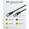 Wentronic Goobay BNC jungiamasis kabelis, juodas, 3 m - BNC male to BNC male, 75 Ohm koaksialinis 50089