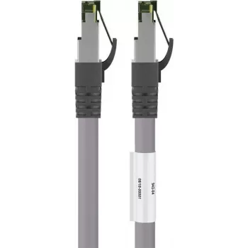 Wentronic Goobay CAT 8.1 tinklo kabelis, S/FTP (PiMF), pilkas, 20 m - LSZH be halogenų, varinis AWG 24 (55143)