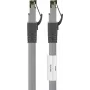 Wentronic Goobay CAT 8.1 tinklo kabelis, S/FTP (PiMF), pilkas, 20 m - LSZH be halogenų, varinis AWG 24 (55143)