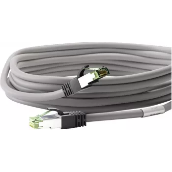 Wentronic Goobay CAT 8.1 tinklo kabelis, S/FTP (PiMF), pilkas, 20 m - LSZH be halogenų, varinis AWG 24 (55143)