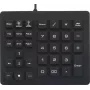 Renkforce USB skaitmeninė klaviatūra su rutuliu, atspari vandeniui ir dulkėms, juoda (RF-4791687)