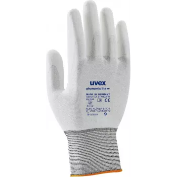 Uvex 60041 apsauginės pirštinės, baltos, elastanas-poliamidas, 11 dydis, 6004111