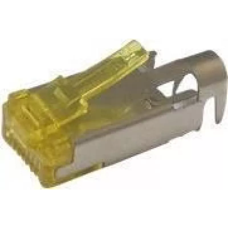 Hirose TM31P-TM-88P(01) RJ-45 kištukas STP CAT6a, lauko sąlygoms, permatomas geltonas