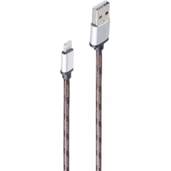 SHIVERPEAKS BS14-50078 Lightning į USB-A kabelis 0,9 m, rudos spalvos