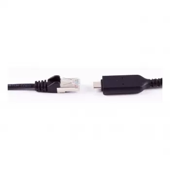 SHIVERPEAKS USB-C į RJ45 Gigabit Ethernet adapterio kabelis 1m juodas BS13-51025