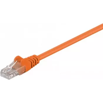 Wentronic Goobay CAT 5e tinklo kabelis U/UTP oranžinis 0,25 m CCA 95201