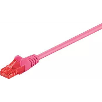 Wentronic 3m Cat6 RJ-45 tinklo kabelis, magenta, 95276-GB