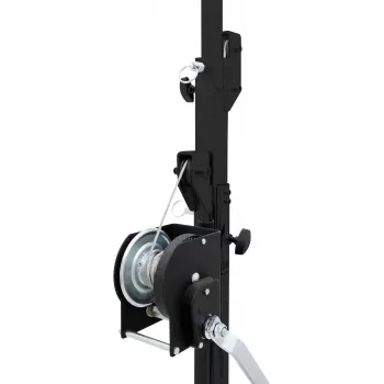 Eurolite STT-400/85 šviesos stovas su rankiniu keltuvu, plieninis, 85 kg apkrova 59007041