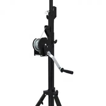 Eurolite STT-400/85 šviesos stovas su rankiniu keltuvu, plieninis, 85 kg apkrova 59007041