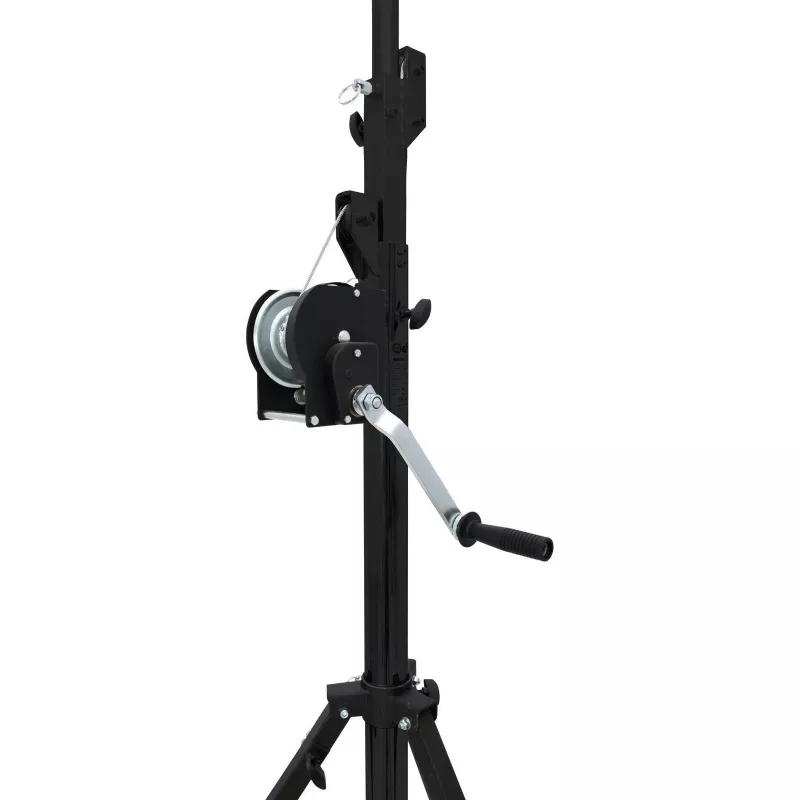 Eurolite STT-400/85 šviesos stovas su rankiniu keltuvu, plieninis, 85 kg apkrova 59007041