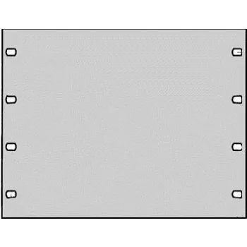 SCHROFF 19 inch tuščia panelė 2U RAL 7035 šviesiai pilka (30118-301)