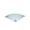 OBO Bettermann 90° kabelių lovelio posūkio dangtelis, 200 mm, karštai cinkuotas plienas, DFBM 90 200 FS 7138504