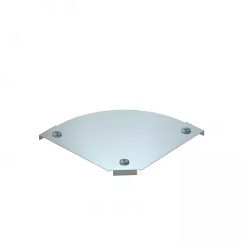 OBO Bettermann 90° kabelių lovelio posūkio dangtelis, 200 mm, karštai cinkuotas plienas, DFBM 90 200 FS 7138504
