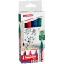 EDDING 360 Whiteboard Marker rinkinys, įvairių spalvų, 1,5-3,0 mm, 4 vnt. (4-360-4-2)