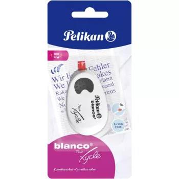 Pelikan Xycle korekcinis volelis Blanco 4,2 mm x 8 m, be tirpiklių, galima iš karto rašyti, ergonomiškas – 1 vnt. (300001140)