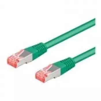 Wentronic CAT6 UTP tinklo kabelis 25m žalias RJ45 male to male 10Gbps 250MHz 95647