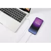 Renkforce USB 2.0 USB-A – Apple Lightning kabelis, 1 m, baltas šerkšnuotas RF-5724084