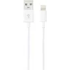 Renkforce USB 2.0 USB-A – Apple Lightning kabelis, 1 m, baltas šerkšnuotas RF-5724084