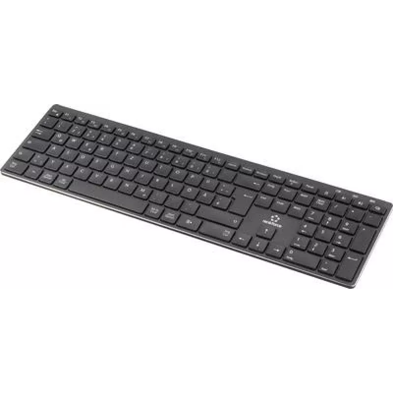 Renkforce RF-ARKB-400 Bluetooth klaviatūra vokiška QWERTZ juoda (RF-6701212)
