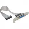 Delock 84300 laikiklis su lygiagrečiuoju DB25 lizdu ir 26-pin IDC - 25 cm