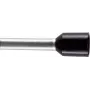 LAPP 1,5 mm² 10 mm iš dalies izoliuotas gnybtų antgalis, juodas (500 vnt.) 61802068