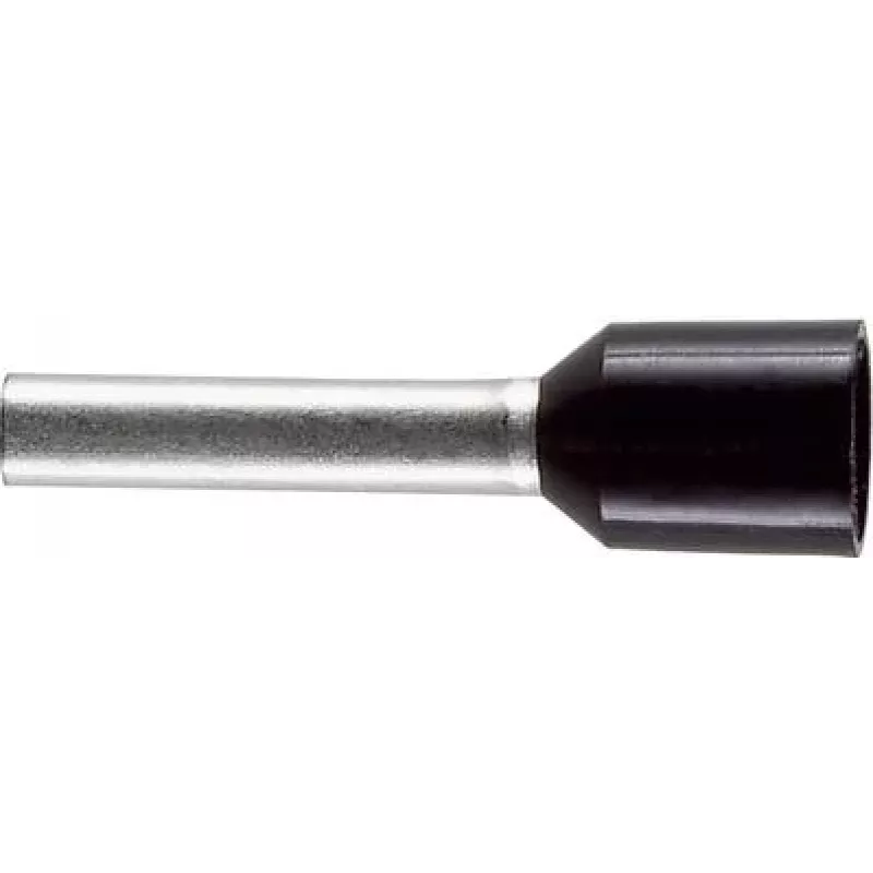 LAPP 1,5 mm² 10 mm iš dalies izoliuotas gnybtų antgalis, juodas (500 vnt.) 61802068