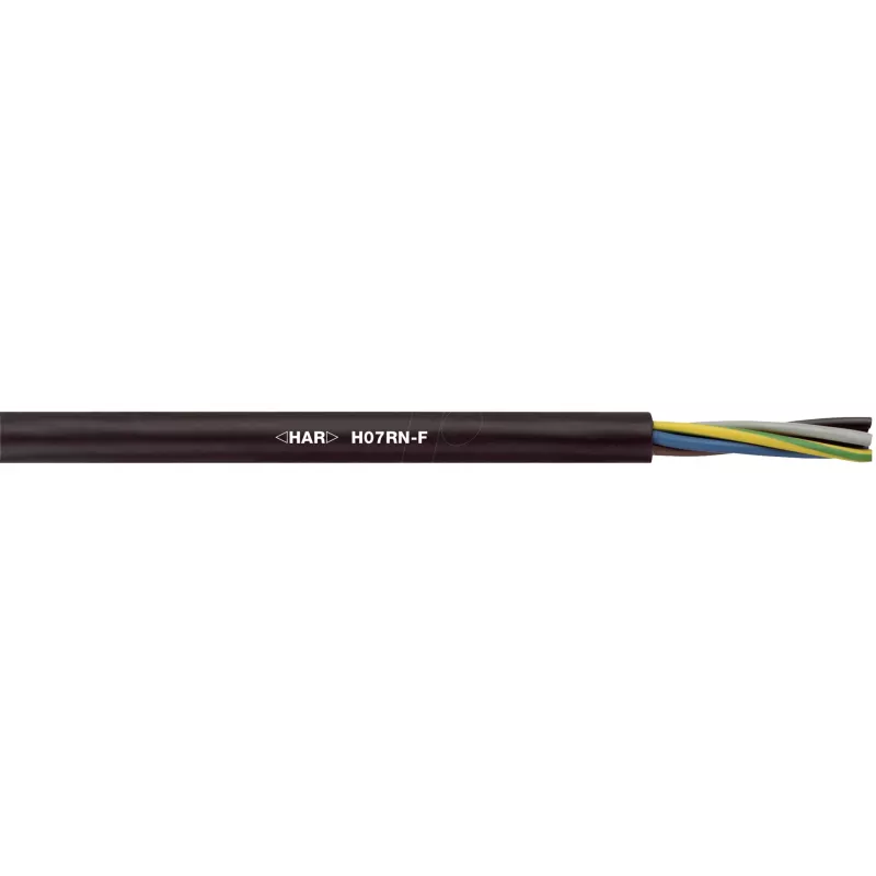 LAPP H07RN-F 2x1,5mm² guminis kabelis 50m juodas 1600199/50