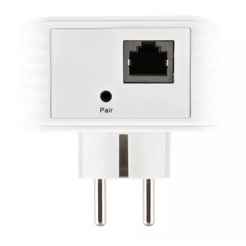ALLNET ALL1681203-CH Powerline 1200 Mbps Gigabit PoE+ tiltas su integruotu lizdu