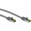 Wentronic Goobay CAT 8.1 tinklo kabelis S/FTP (PiMF), pilkas, 0,5 m 61114