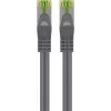 Wentronic Goobay CAT 8.1 tinklo kabelis S/FTP (PiMF), pilkas, 0,5 m 61114