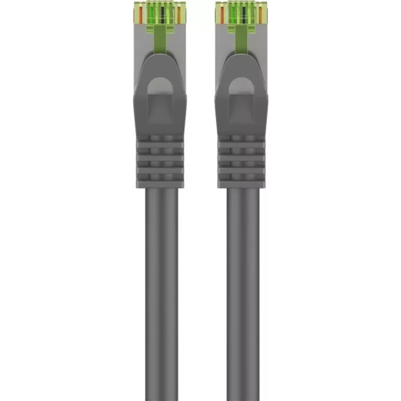 Wentronic Goobay CAT 8.1 tinklo kabelis S/FTP (PiMF), pilkas, 0,5 m 61114