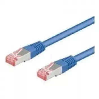 Wentronic Goobay CAT 6 tinklo kabelis, S/FTP (PiMF), mėlynas, 30 m, LSZH be halogenų, varis 68275