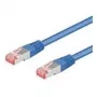 Wentronic Goobay CAT 6 tinklo kabelis, S/FTP (PiMF), mėlynas, 30 m, LSZH be halogenų, varis 68275