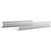 SCHROFF 23130084 19 inch tvirtinimo komplektas - plieninis, cinkuotas, 2 laikikliai, 4 varžtai M4x10, 4 veržlės M4, 4 poveržlės, 4 plastikinės poveržlės