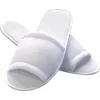 HYGOSTAR HYGONORM vienkartinės šlepetės CLASSIC, atviro piršto, baltos, universalaus dydžio, ilgis: 285 mm, terry poliesterio viršus (5551)