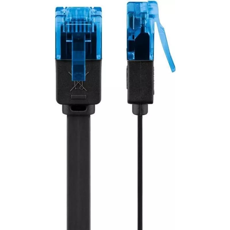 Wentronic RJ-45 CAT6a 15m tinklo kabelis, U/UTP, auksuoti jungtys, 10 Gbit/s 96378